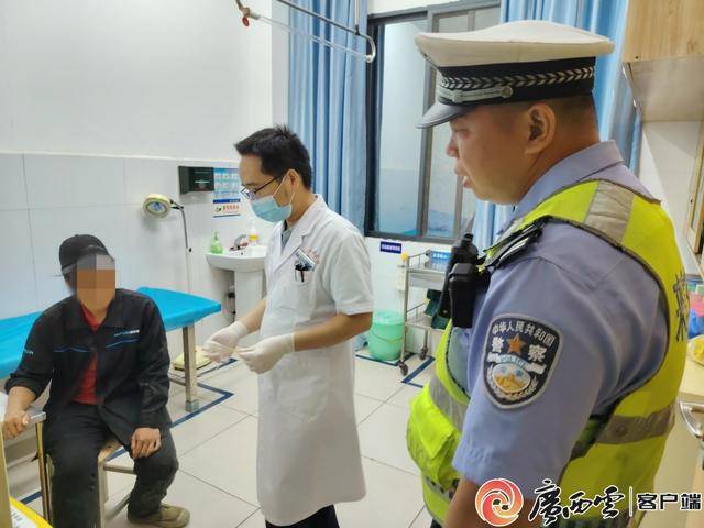 情况紧急！来宾一女子遭毒蛇咬伤，来宾交警开启“绿波护航”